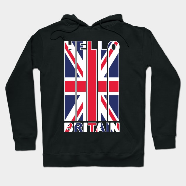 Hello Britain Hoodie by DPattonPD